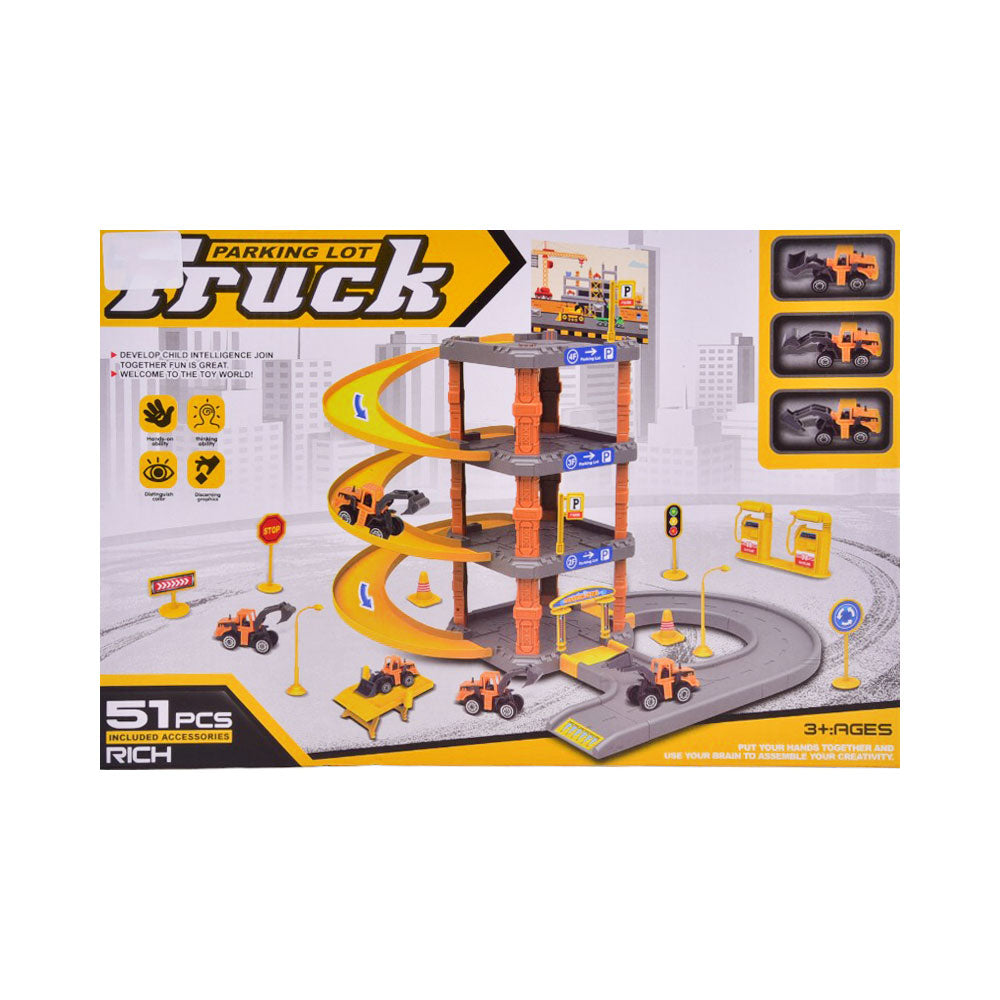 P3082 ENGEENERING TRACK SET 51PCS