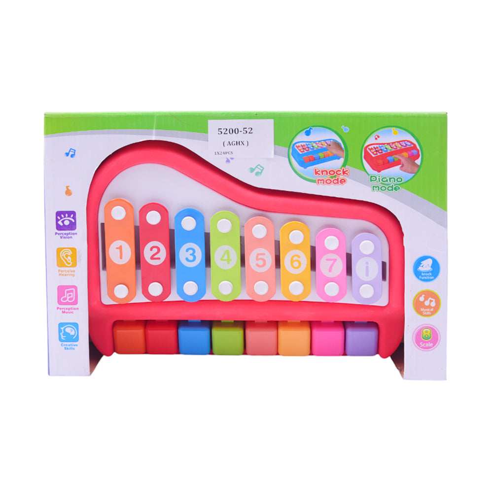 5200-52 8 TONE PIANO 2 IN 1