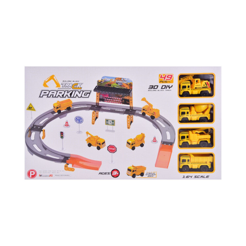 679-405 DIY CONSTRUCTION BLOCK TRACK 49PCS