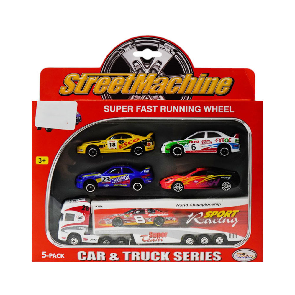 PT2017 CONT TRUCK W-4PCS DINKY