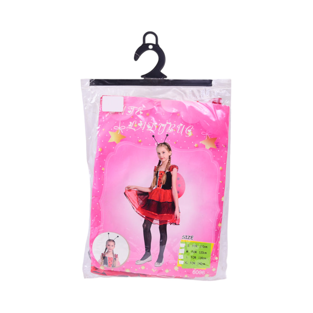 YYBT-8020 LADYBUG COSTUME M