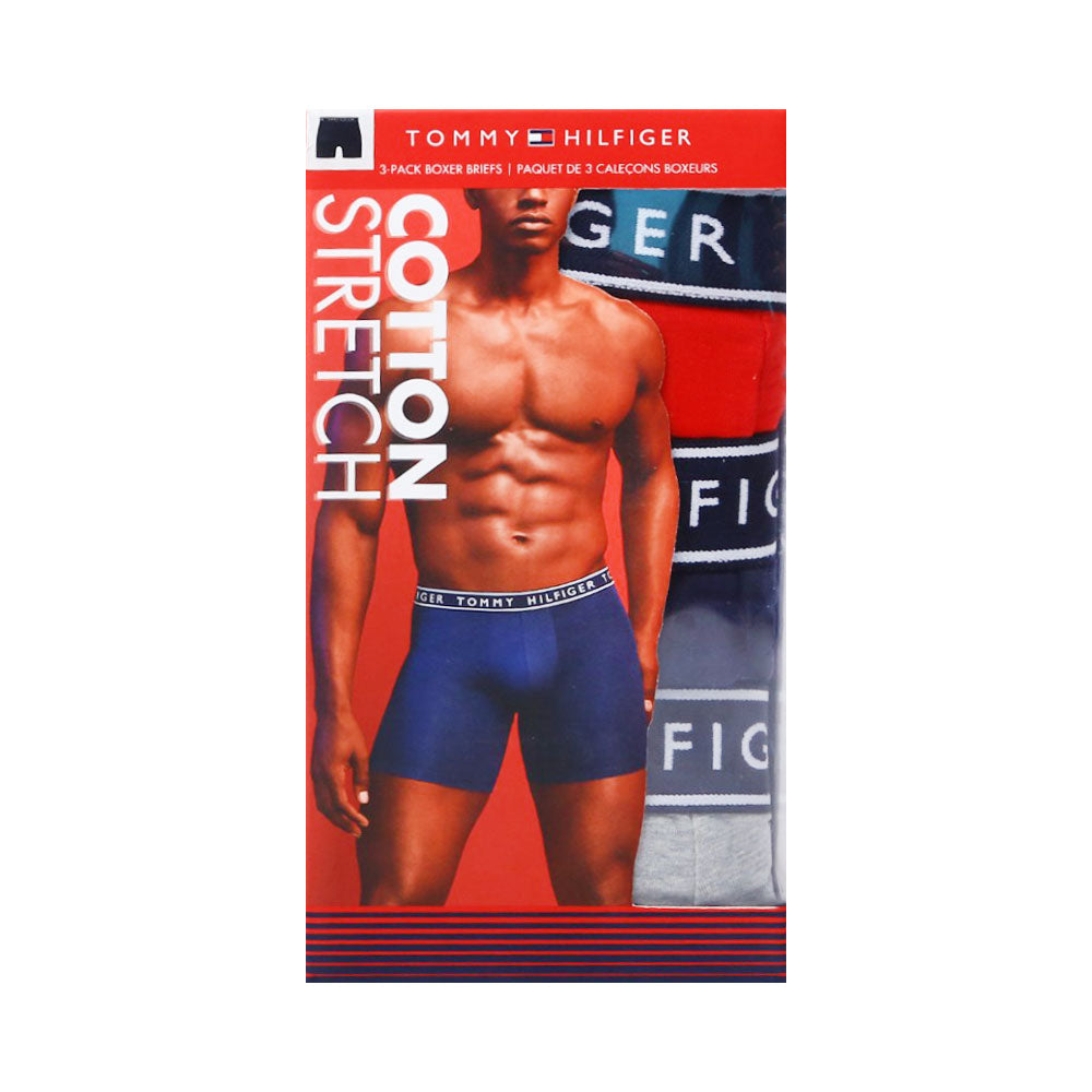 TH MEN BOXER BRIEF P-3 09T4145608 MIX L (IR)