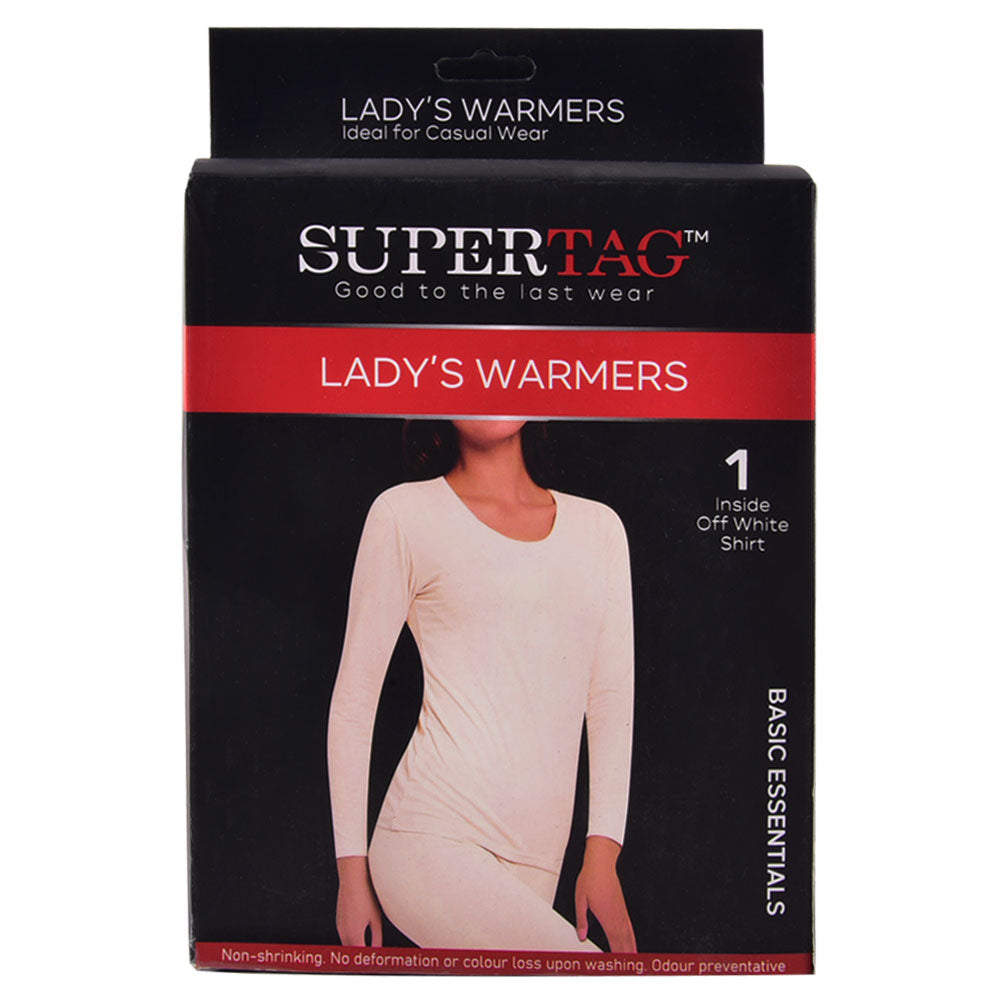 SUPER TAG LADIES WARMER SHIRT LARGE 1P