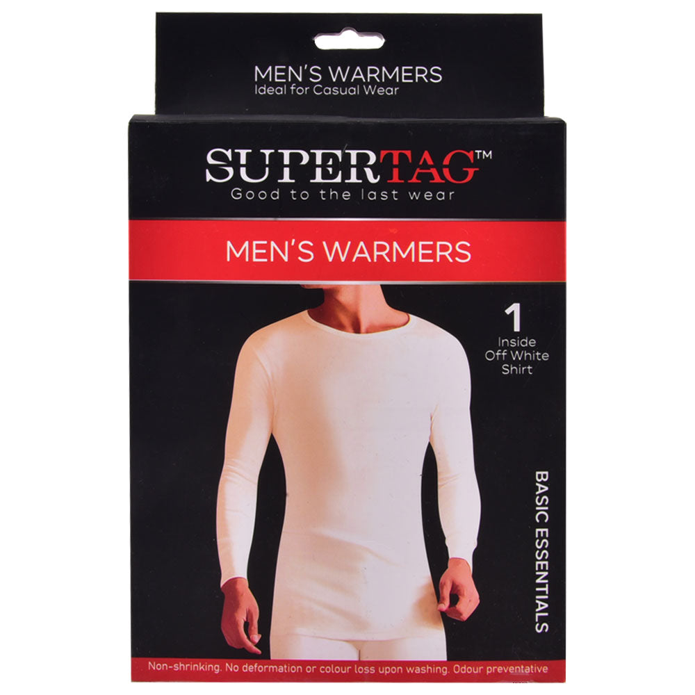 SUPER TAG MEN WARMER SHIRT LARGE 1P