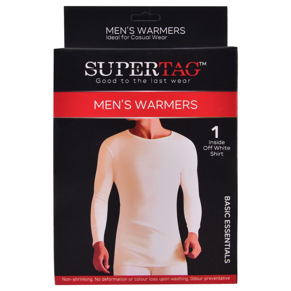 SUPER TAG MEN WARMER SHIRT MED 1P