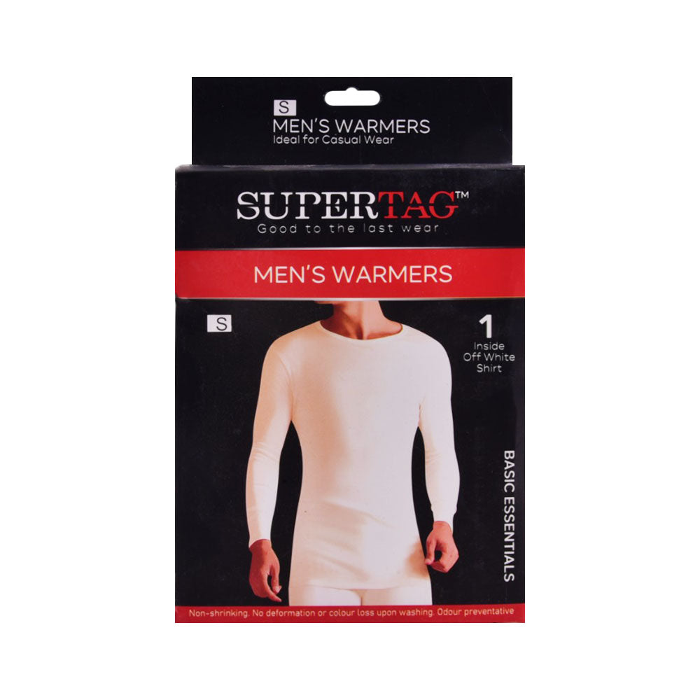 SUPER TAG MEN WARMER SHIRT SMALL 1P