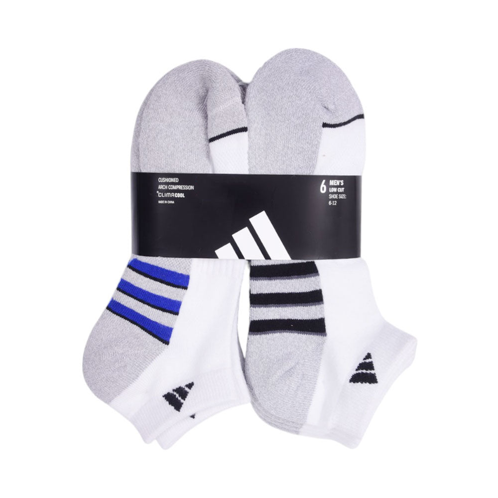 ADIDAS MEN ANKLE SOCKS P-6 949985 WHT (IR)