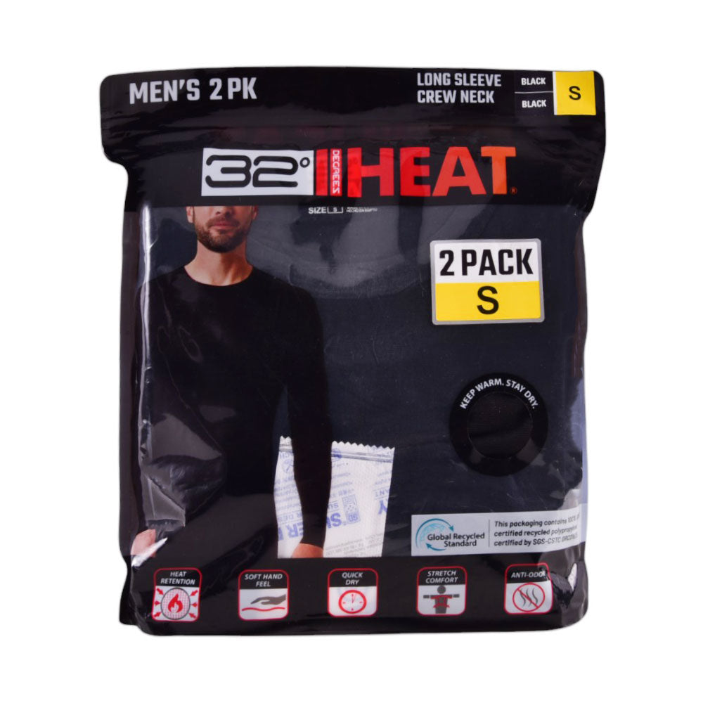 HEAT 32 WARMER SHIRT P-2 BLK S (IRW)