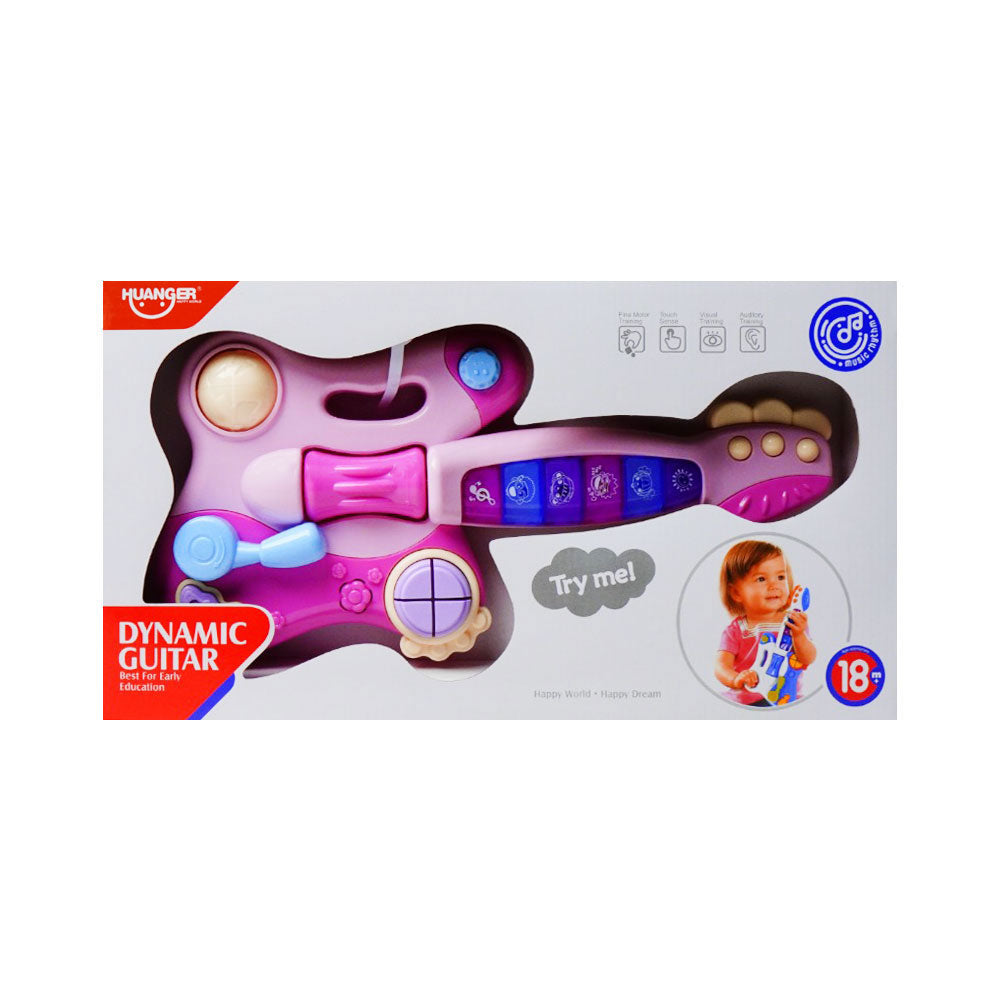 HE0502 MUSICAL GUITAR PINK