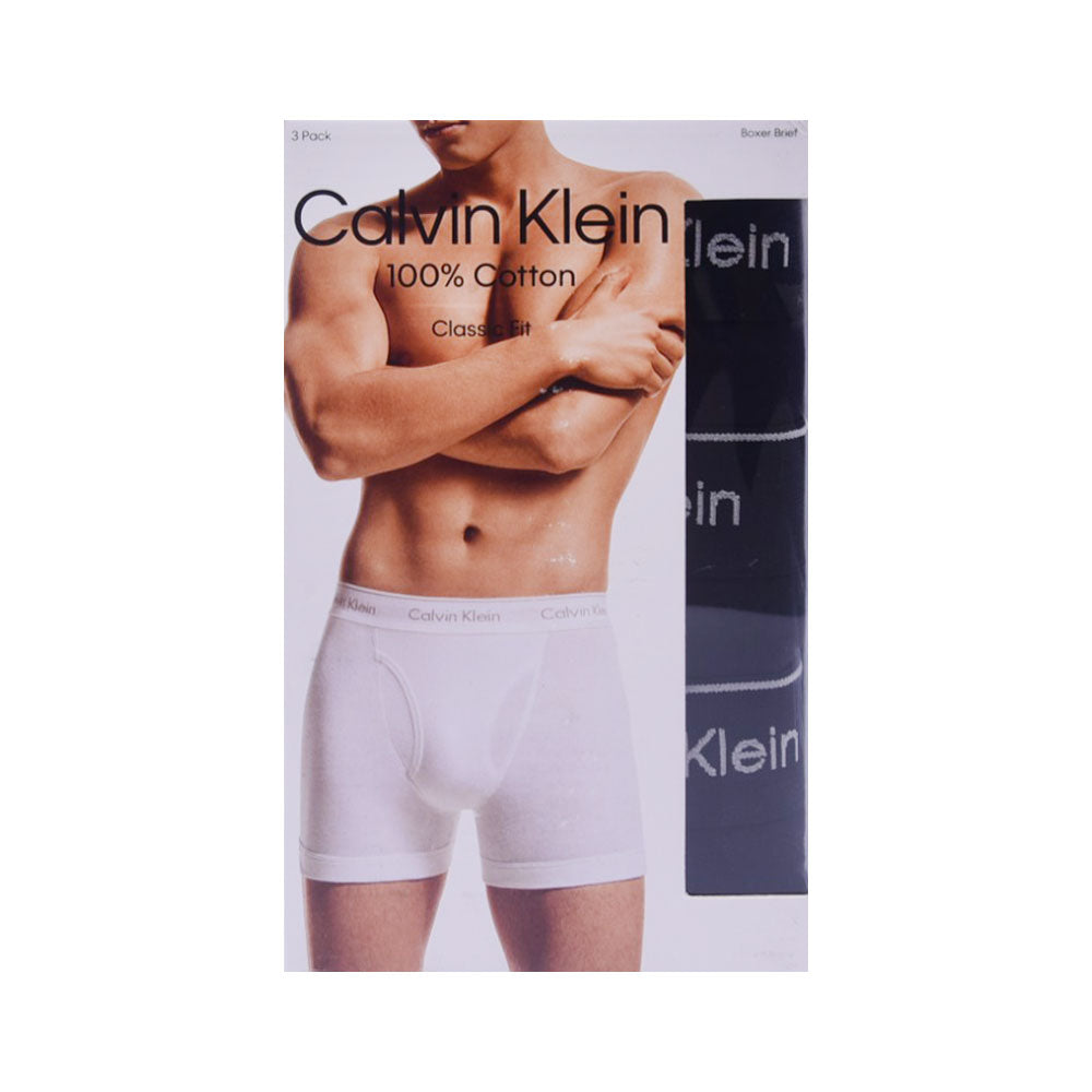 CK MEN BOXER BRIEF P-3 NB4003-001 BLK S (IR)