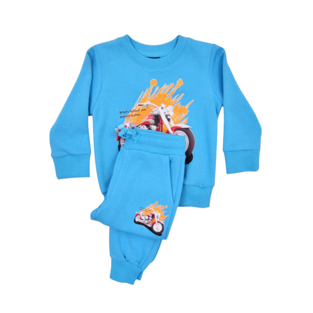 BOYS TRACK SUIT HOP & ROLL SKY MZW-24 2-3 YEAR BT206
