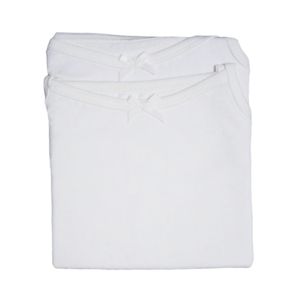GIRLS CAMISOLE 2PC WHITE NICE & EASY MZS-24 7-8 YEAR HC028
