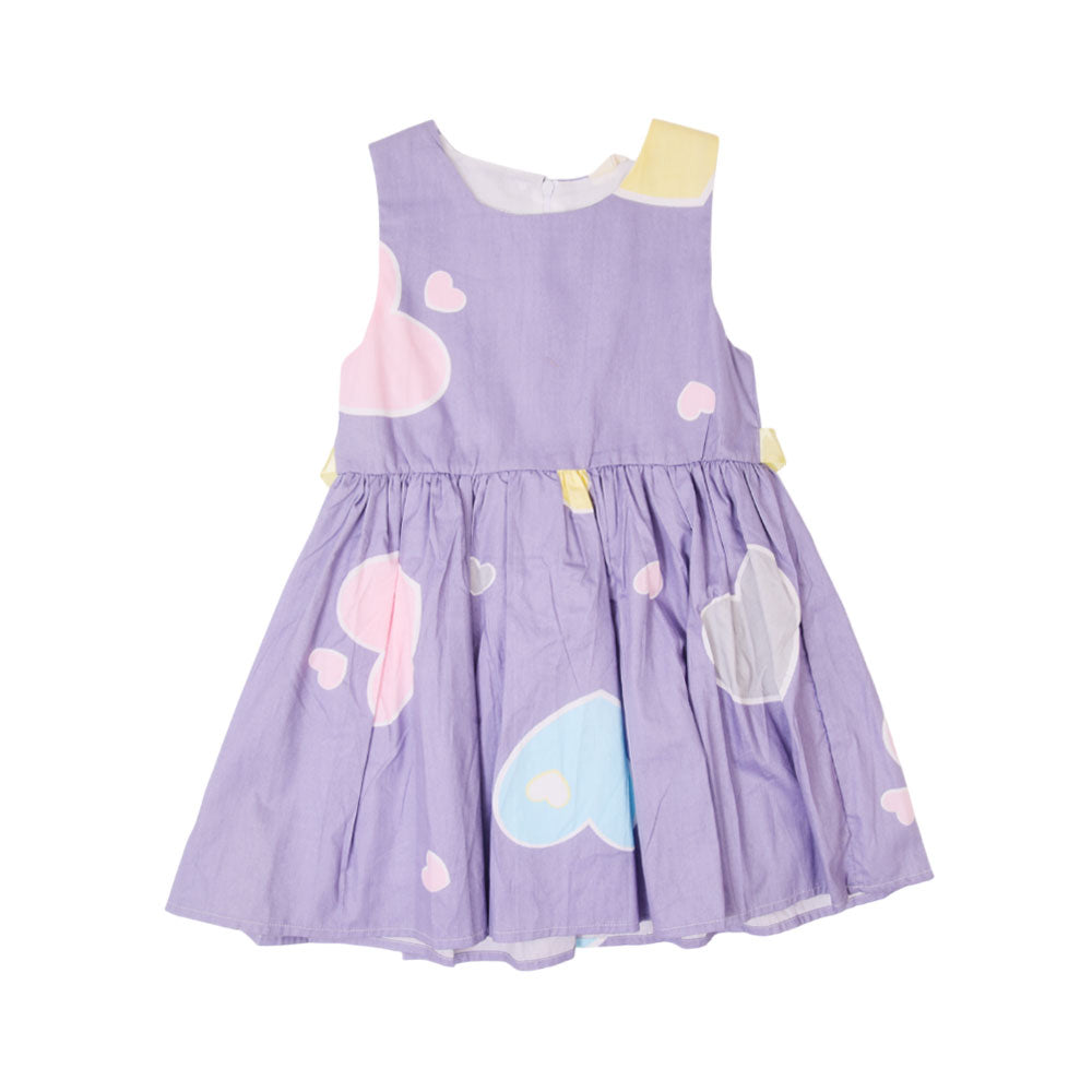 GIRLS S/L FROCK MZS-24 4-5 YEAR 00031