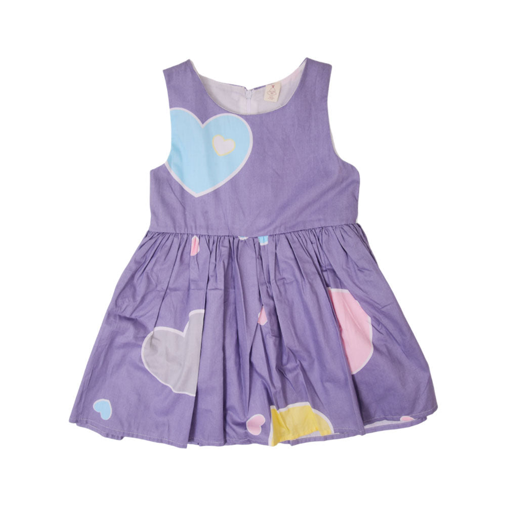 GIRLS S/L FROCK MZS-24 2-3 YEAR 00031