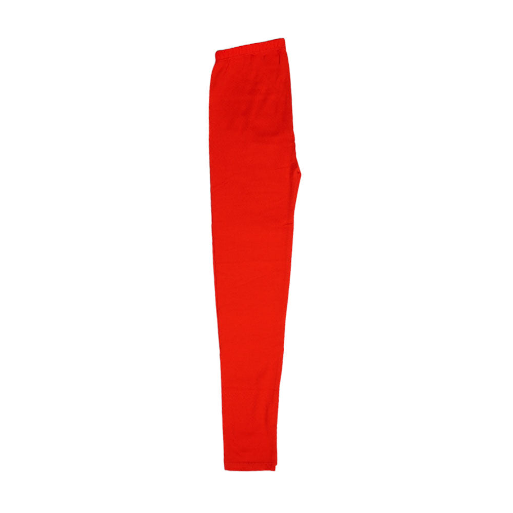 GIRLS TIGHTS PLAIN COL RED N&E MZS-24 9-10 YEAR 0395
