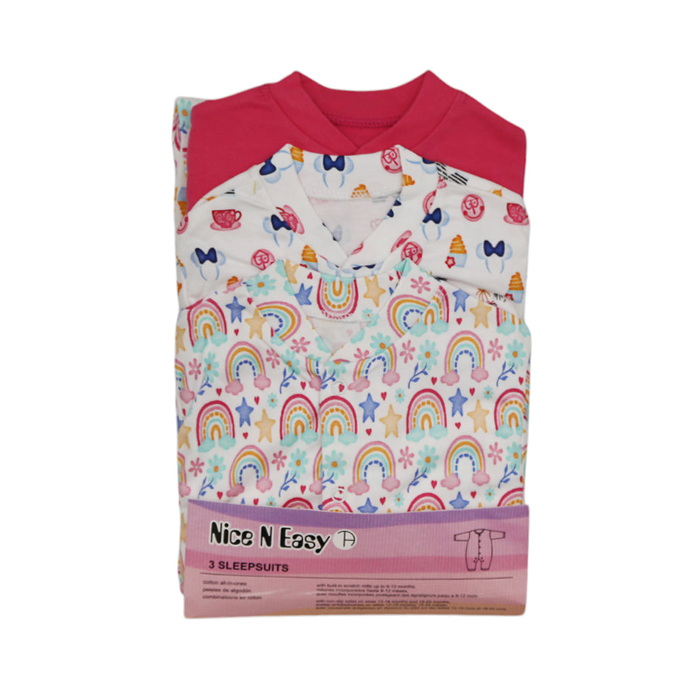 BOYS L/S 3PC SLEEP SUIT W/O SOCKS N&E MZS-24 18-24M HC-029