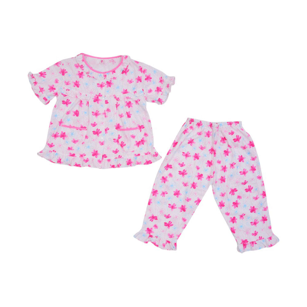 GIRLS S/S 2PC SLEEPING SUIT MZS-24 2-3 YEAR THAI