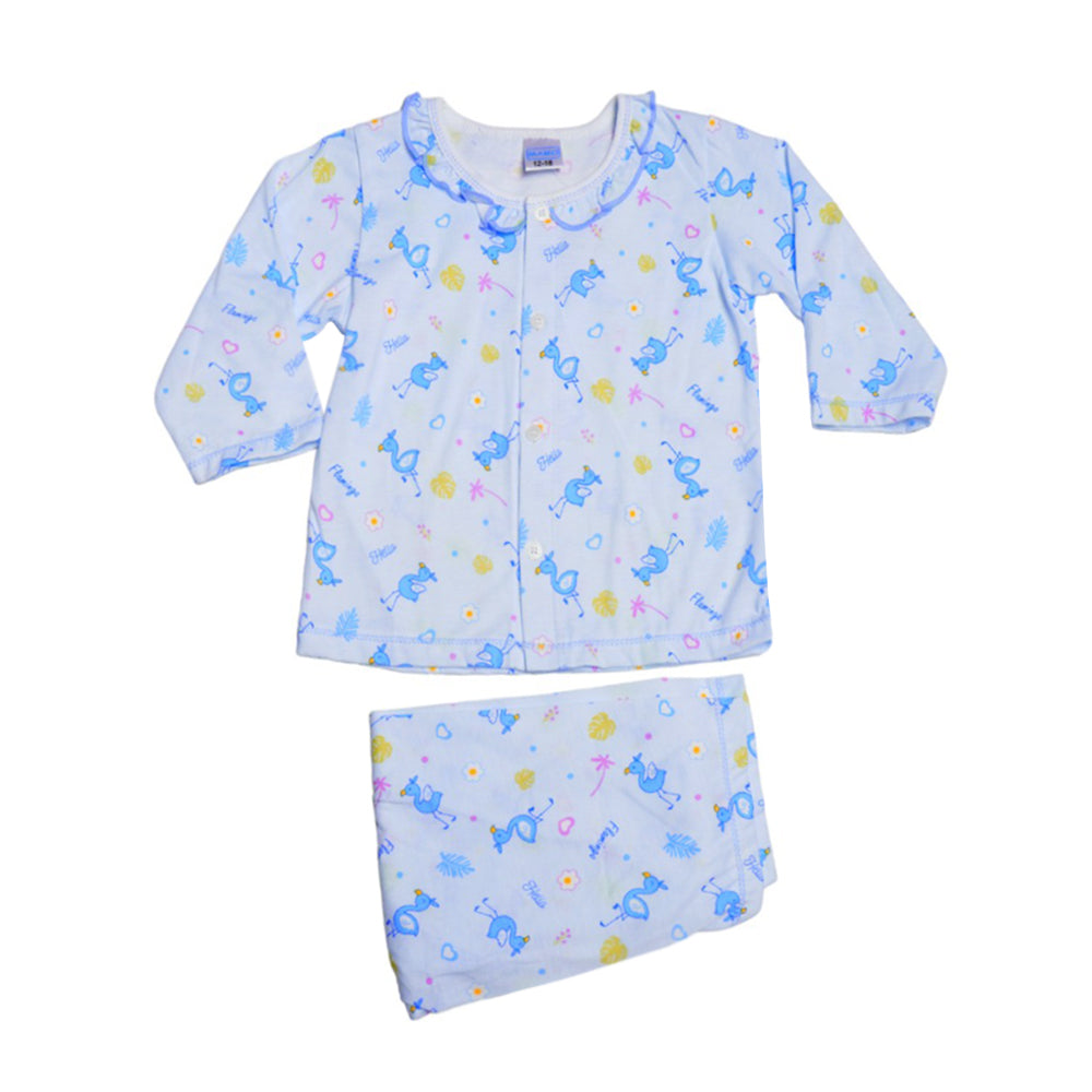 BOYS L/S 2PC PAJAMA SUIT MZS-24 12-18M THAI GL213
