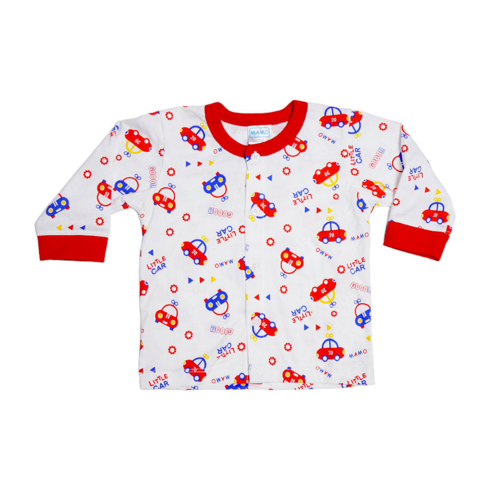 BOYS L/S 2PC PAJAMA SUIT MZS-24 0-3M THAI BL154-155