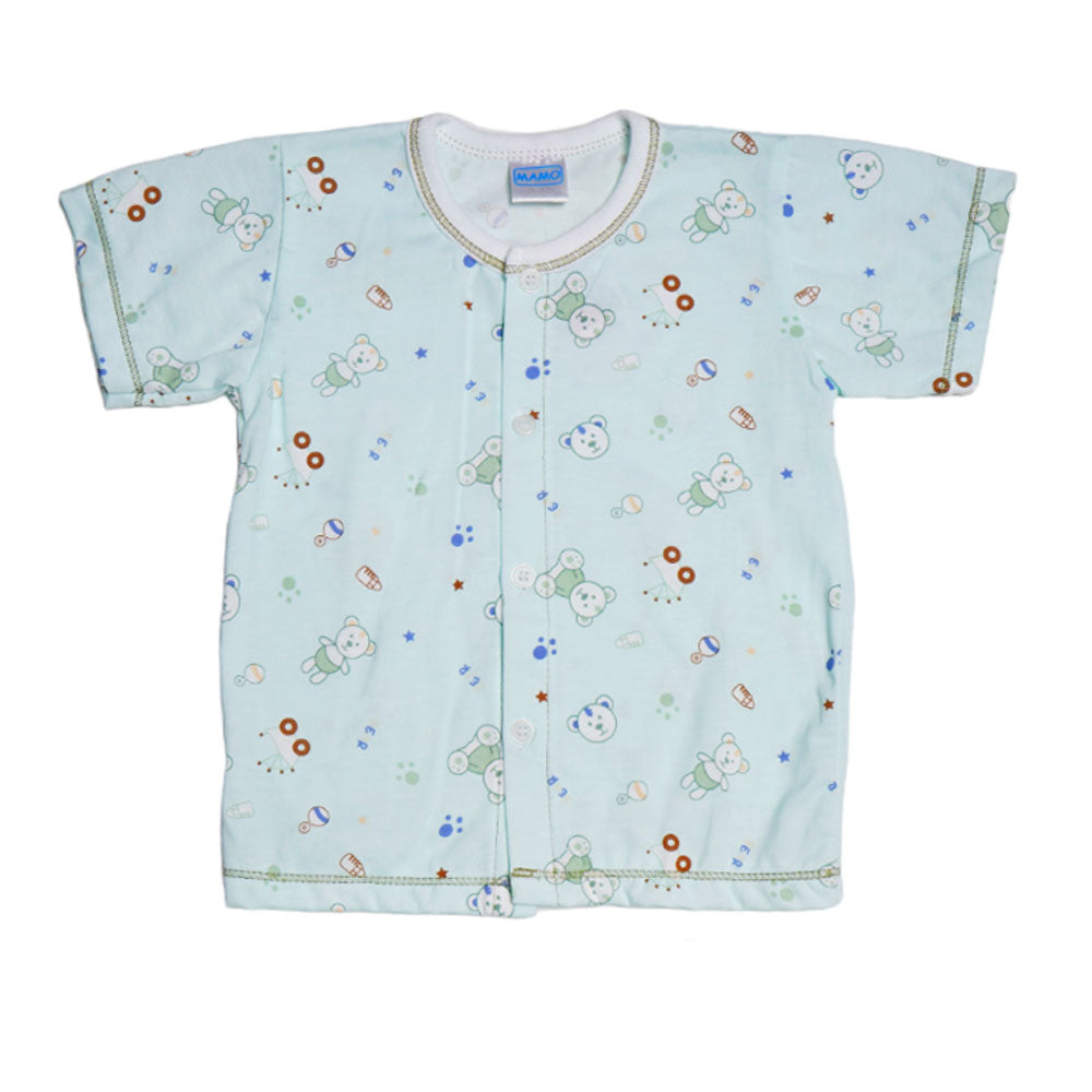 BOYS L/S 2PC PAJAMA SUIT MZS-24 6-12M THAI BL106