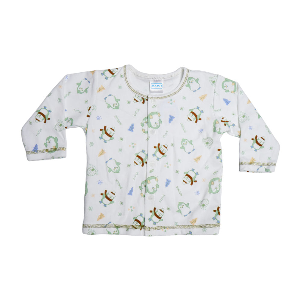 BOYS L/S 2PC PAJAMA SUIT MZS-24 3-6M THAI BL322