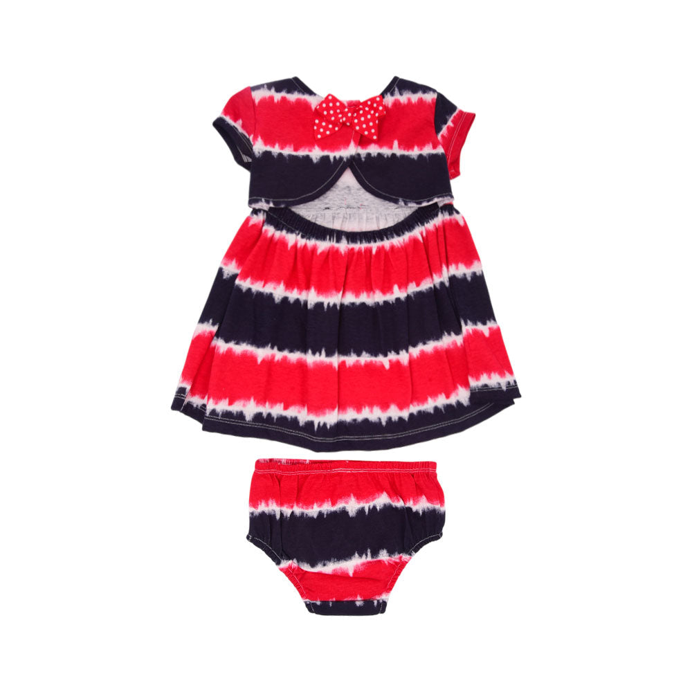 GIRLS S/S 2PC FROCK BRANDED MZS-24 9-12M THAI 0023