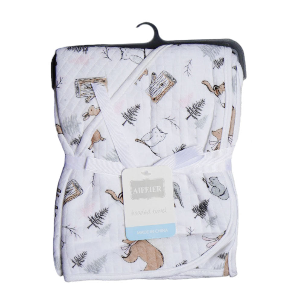 BABY COTTON WRAPPING SHEET HOODED MZS-24 22839