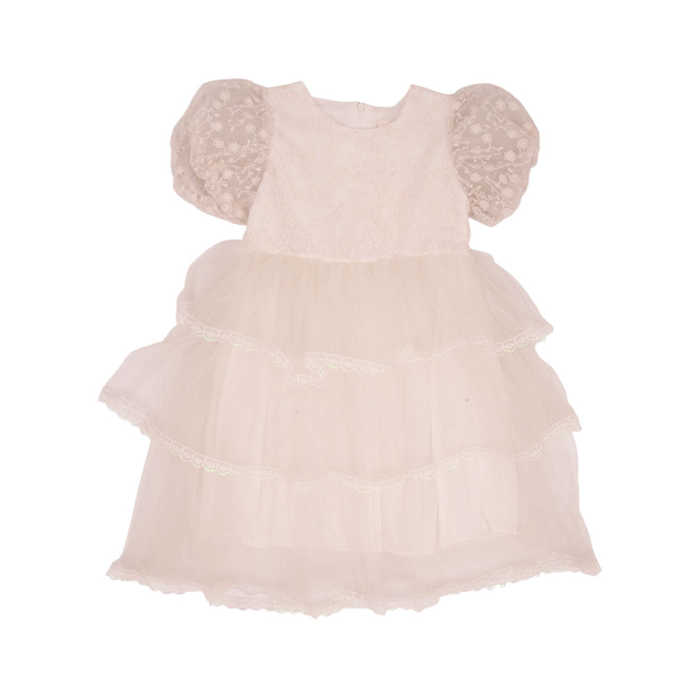 GIRLS S/S FANCY FROCK MZS-24 4-5 YEAR 88278