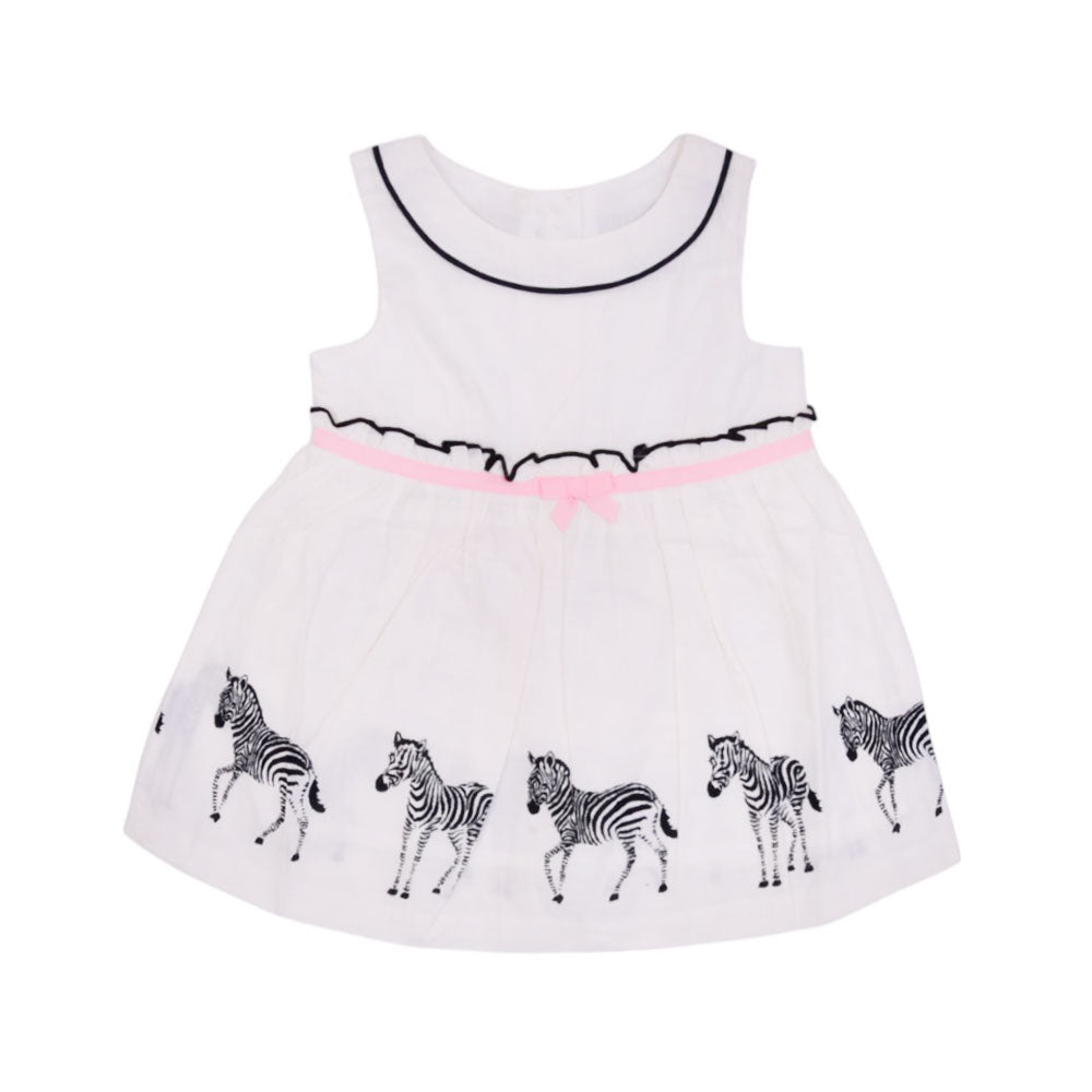 GIRLS S/L FROCK MZS-24 9-12M 005