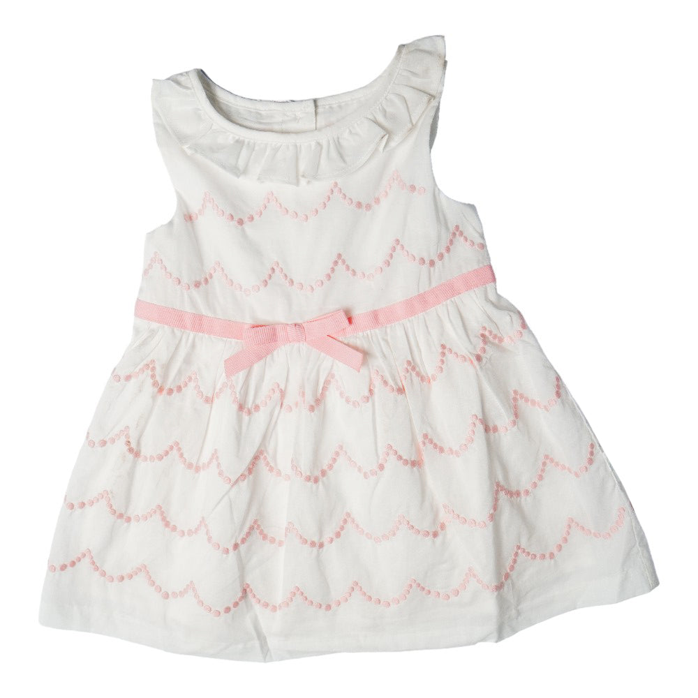 GIRLS S/L FROCK MZS-24 12-18M 005