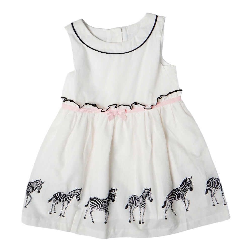 GIRLS S/L FROCK MZS-24 18-24M 005