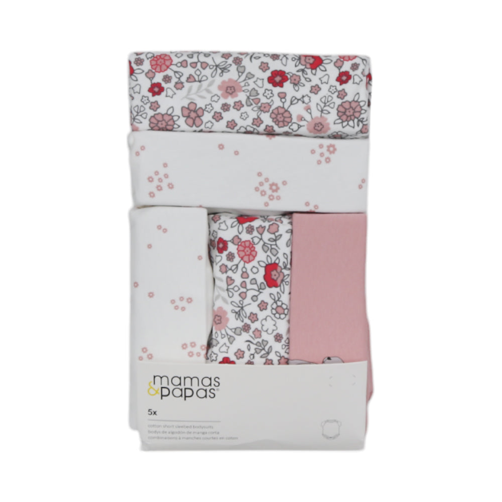 GIRLS S/S 5PC BODY SUIT M&P MZS-24 18-24M CHI 5001