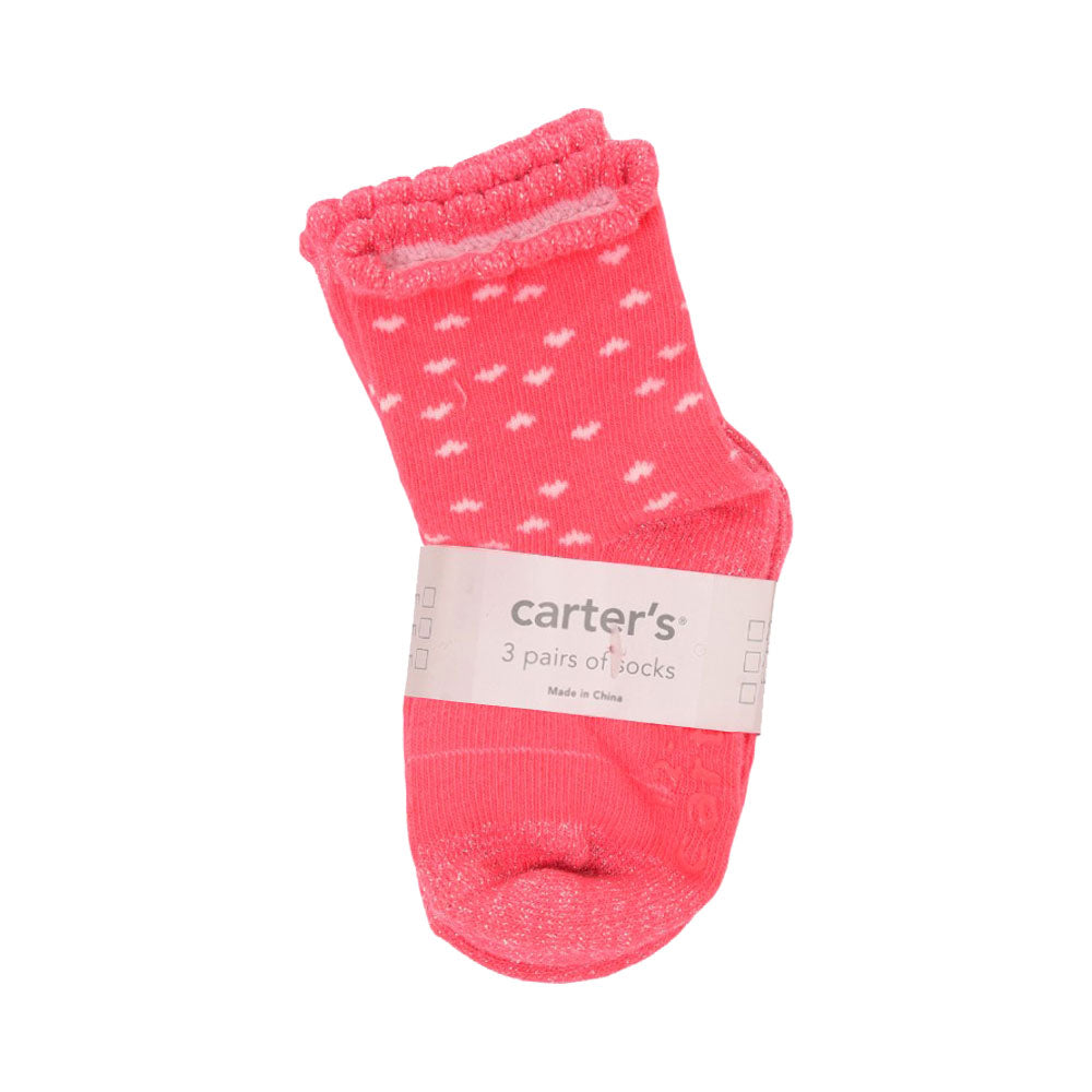 BABY SOCKS 3PC PACK CHI MZS-24 12-18M CTS03