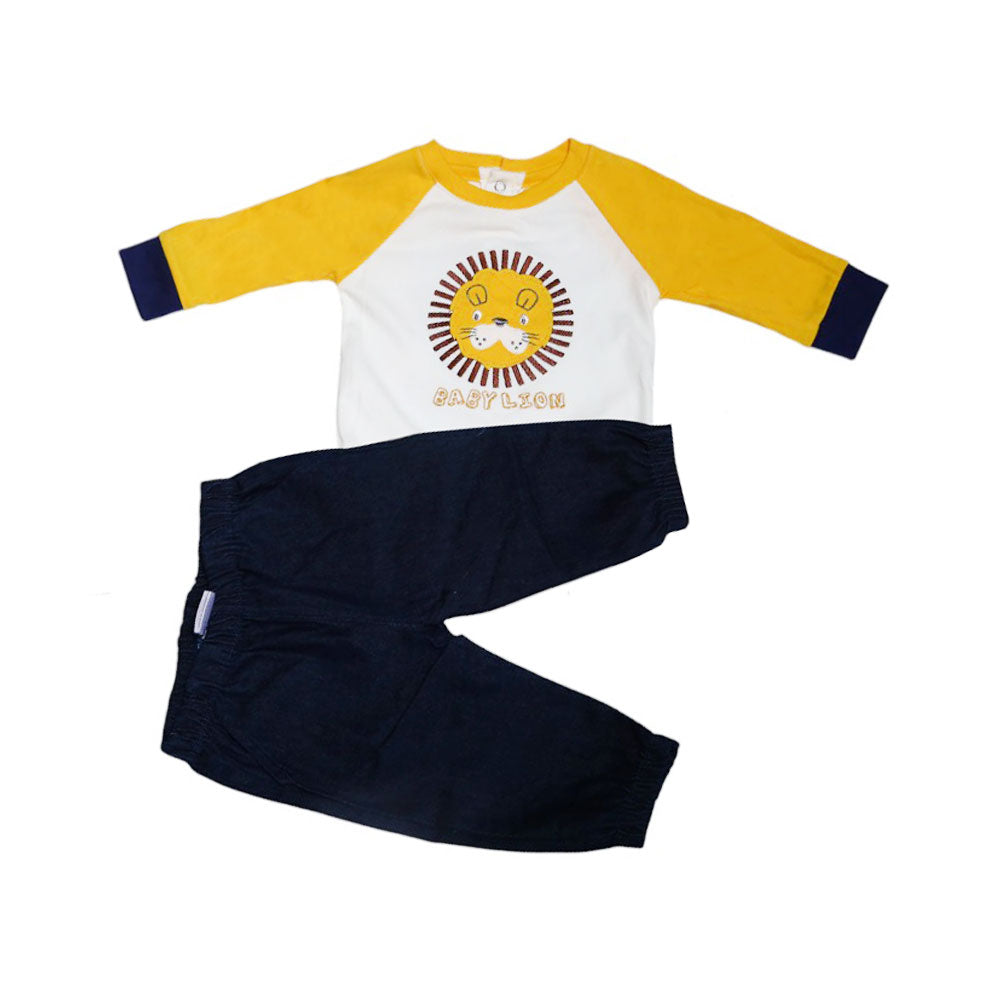 BOYS L/S 2PC PAJAMA SUIT MZW-24 0-3M 239-020