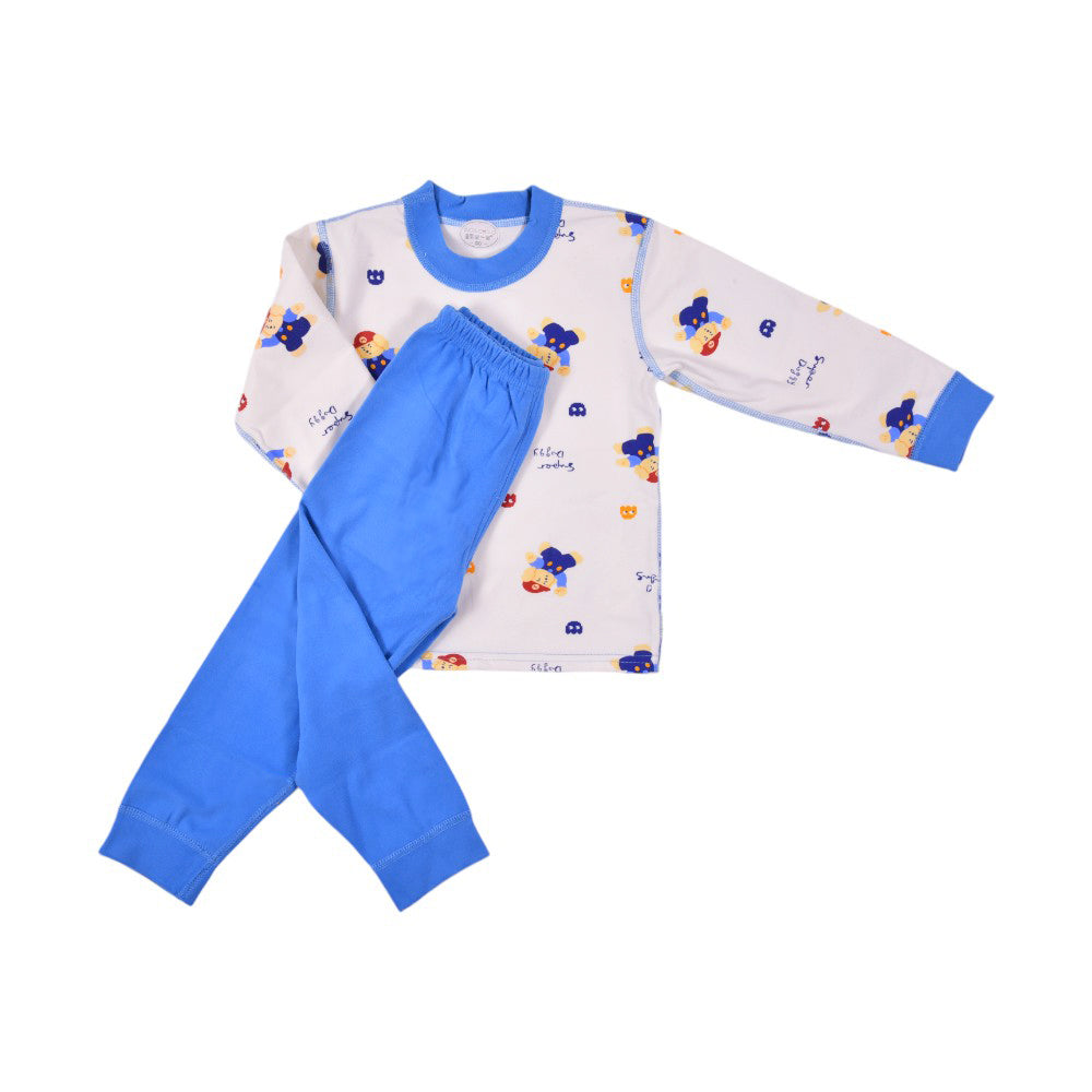 BOYS L/S 2PC PAJAMA SUIT 18-24M MZS-24 221