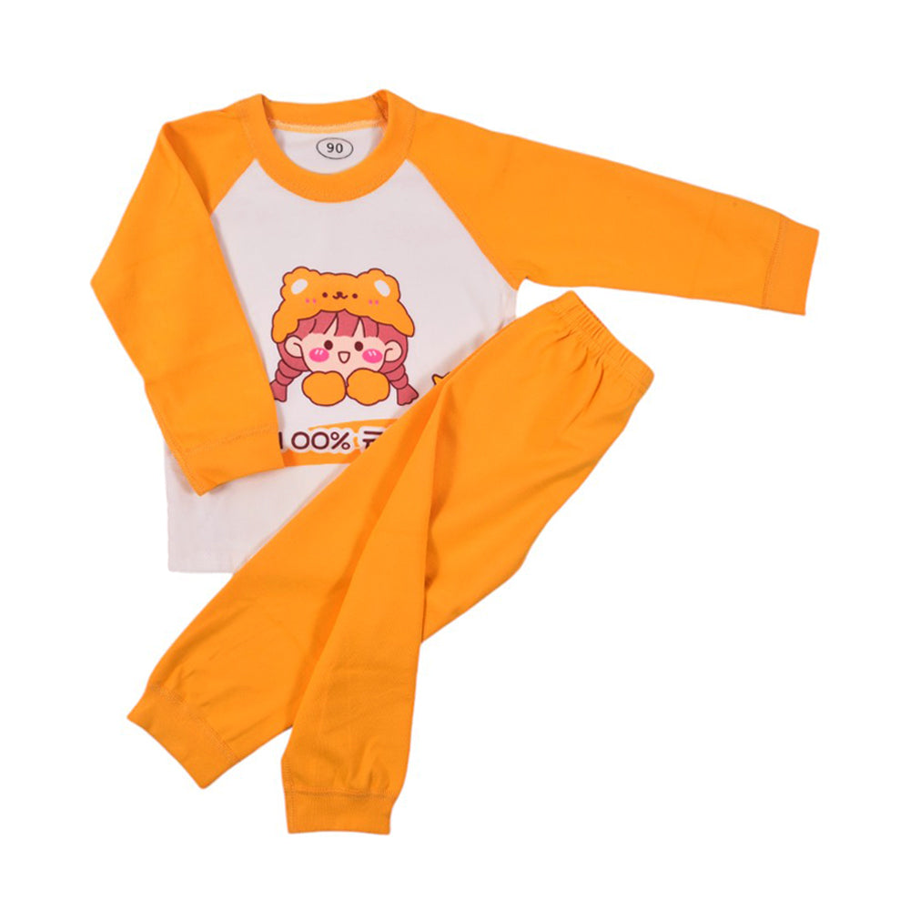 GIRLS L/S 2PC PAJAMA SUIT 18-24M MZS-24 502