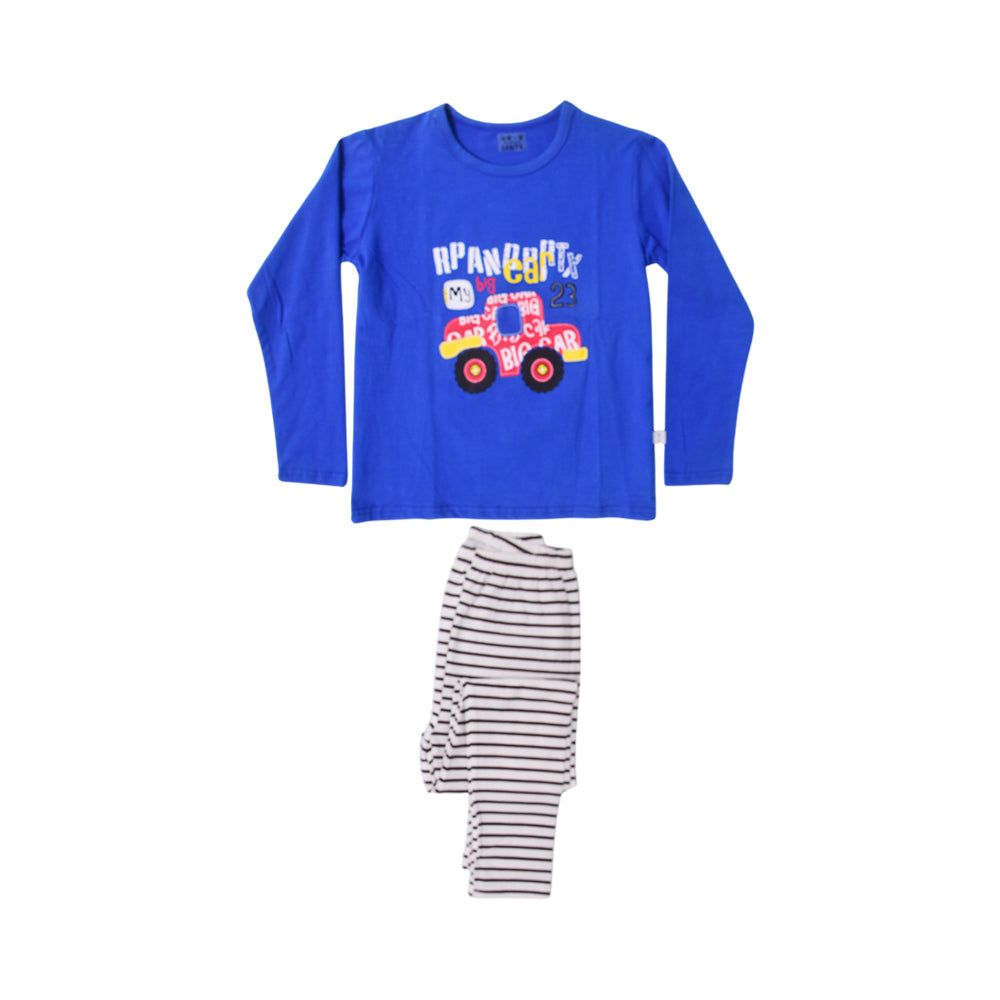 BOYS L/S 2PC SLEEPING SUIT MZW-24 6-7 YEAR 43