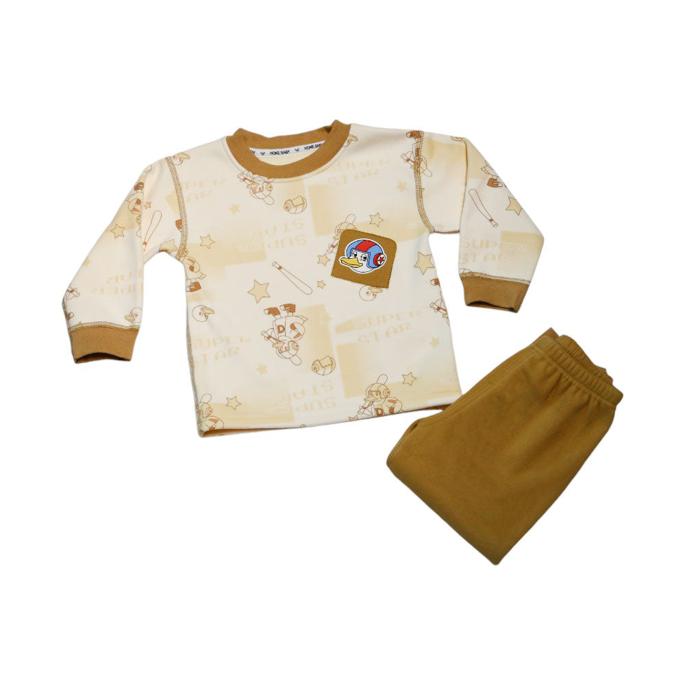 BOYS L/S 2PC PAJAMA SUIT MZW-24 2-3Y 38
