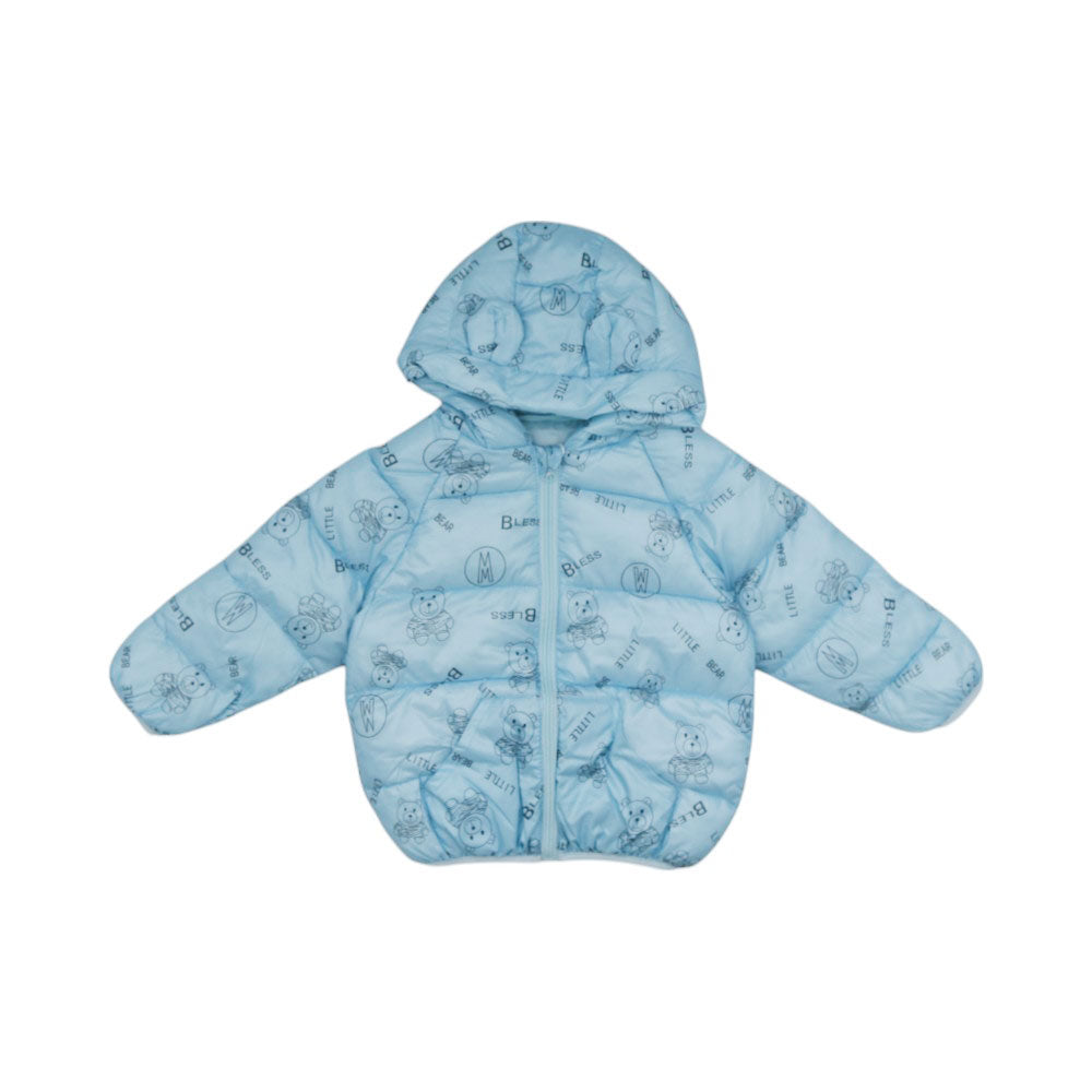 BOYS L/S PUFFER JACKET HOODED MZW-24 12-18M 68