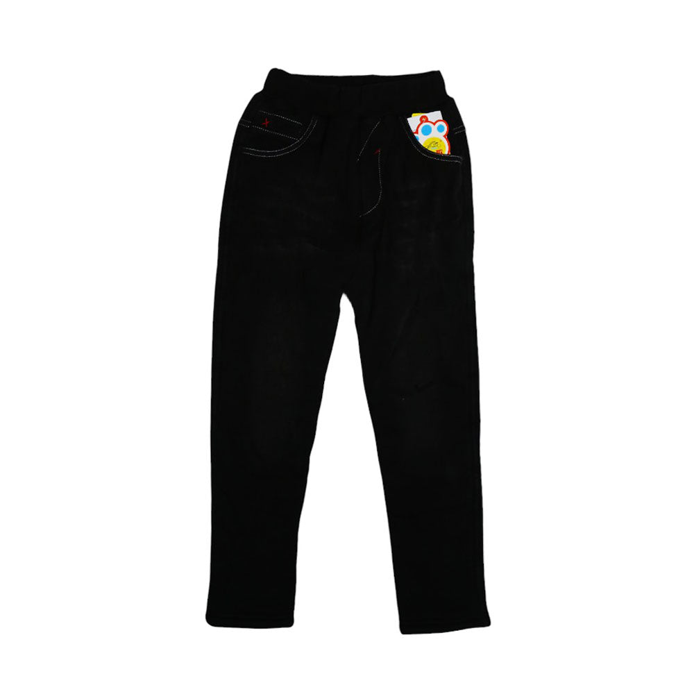 BOYS DENIM JEANS QUILTED MZW-24 6-7Y 38