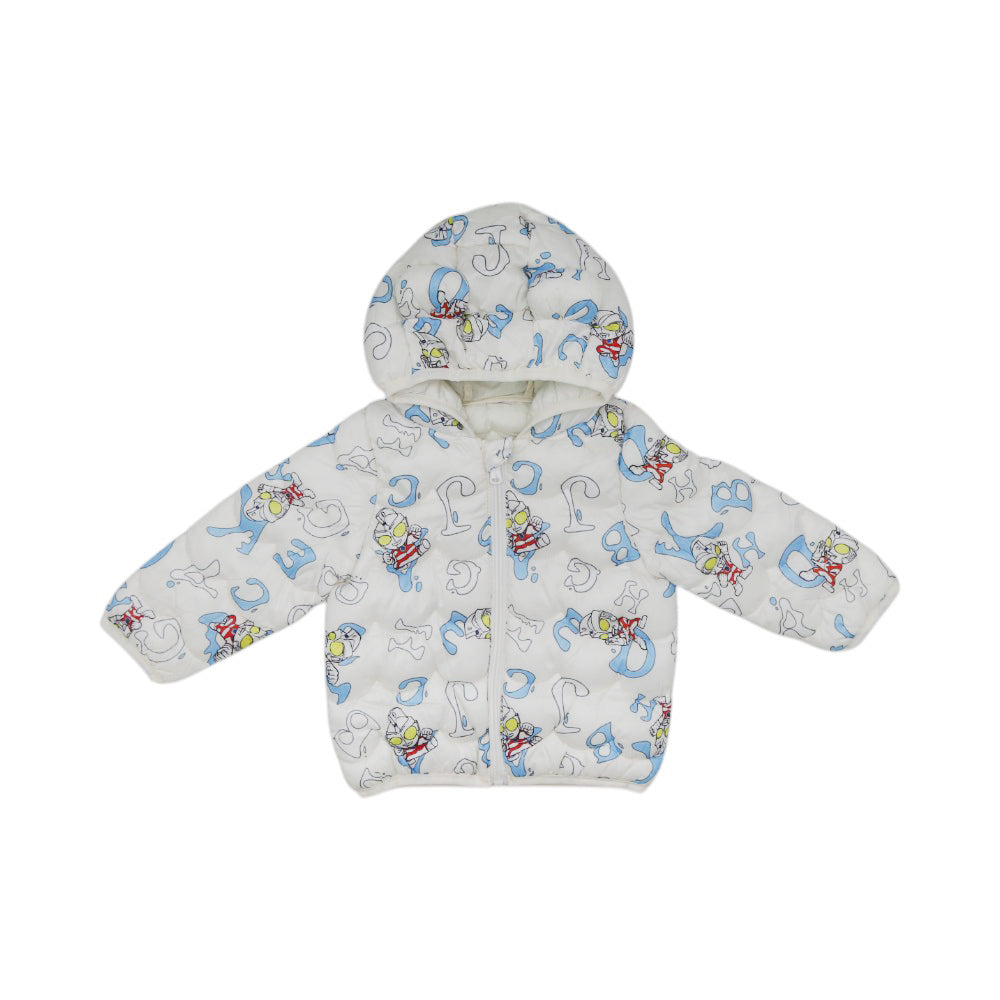 BOYS L/S PUFFER JACKET HOODED MZW-24 0-3M 65