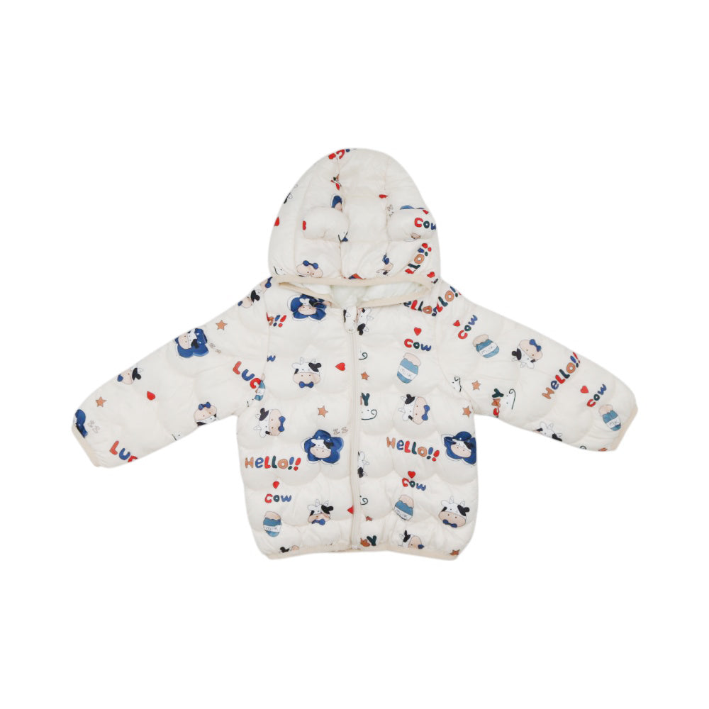 BOYS L/S PUFFER JACKET HOODED MZW-24 6-9M 69