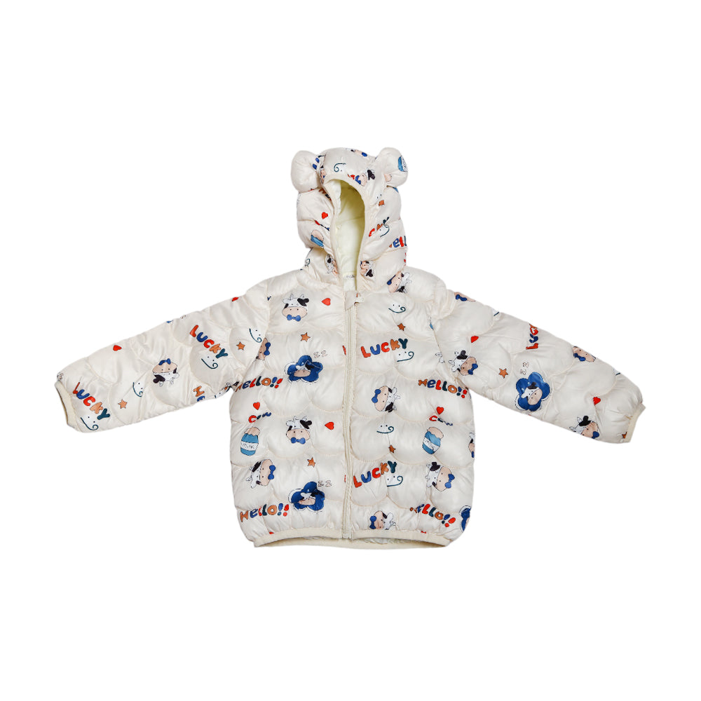 BOYS L/S PUFFER JACKET HOODED MZW-24 12-18M 69