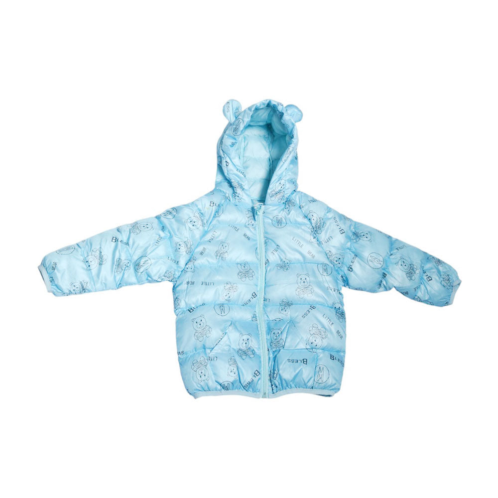 BOYS L/S PUFFER JACKET HOODED MZW-24 2-3Y 68