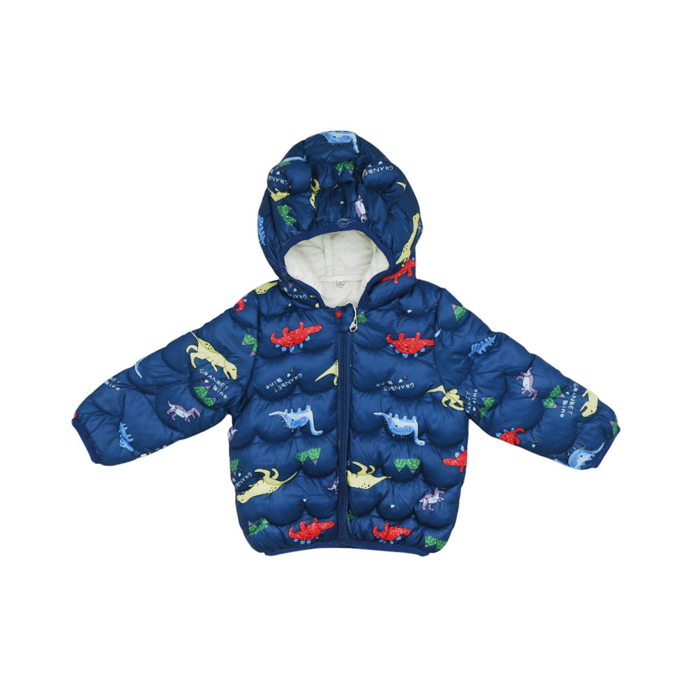 BOYS L/S PUFFER JACKET HOODED MZW-24 6-9M 72