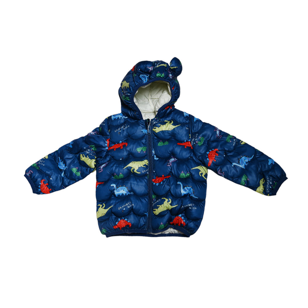 BOYS L/S PUFFER JACKET HOODED MZW-24 12-18M 72