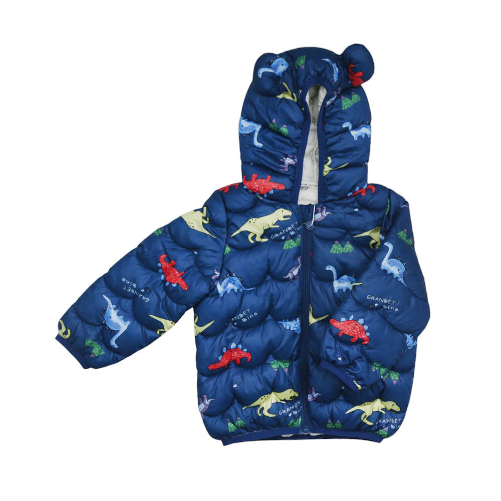 BOYS L/S PUFFER JACKET HOODED MZW-24 9-12M 72