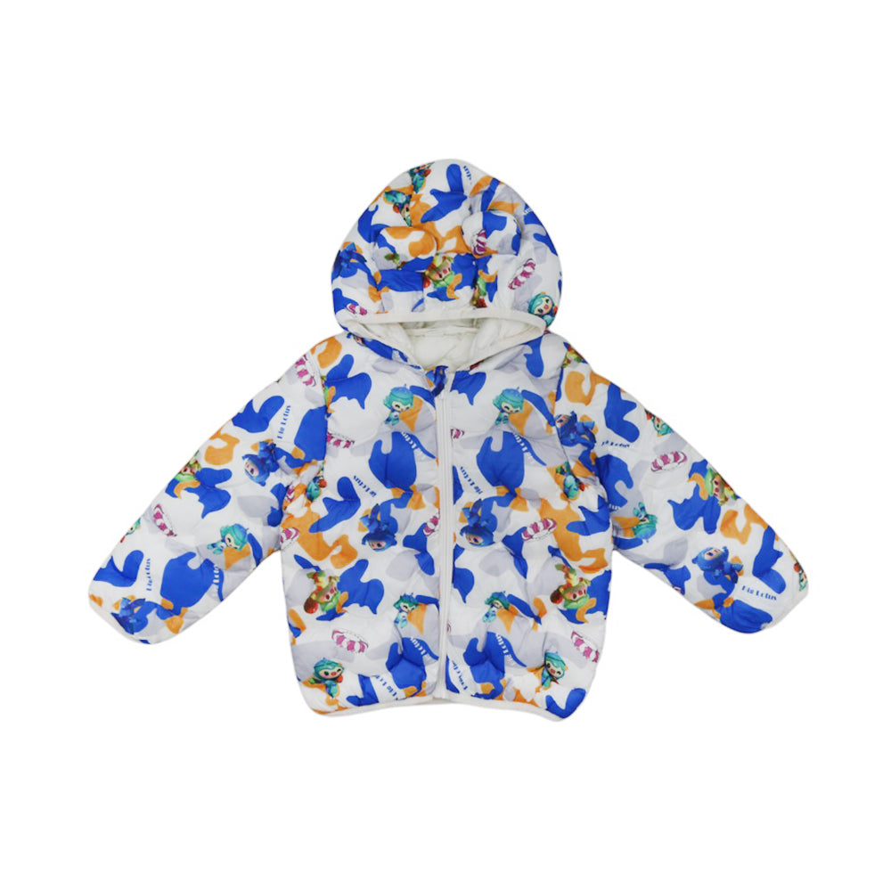 BOYS L/S PUFFER JACKET HOODED MZW-24 12-18M 60