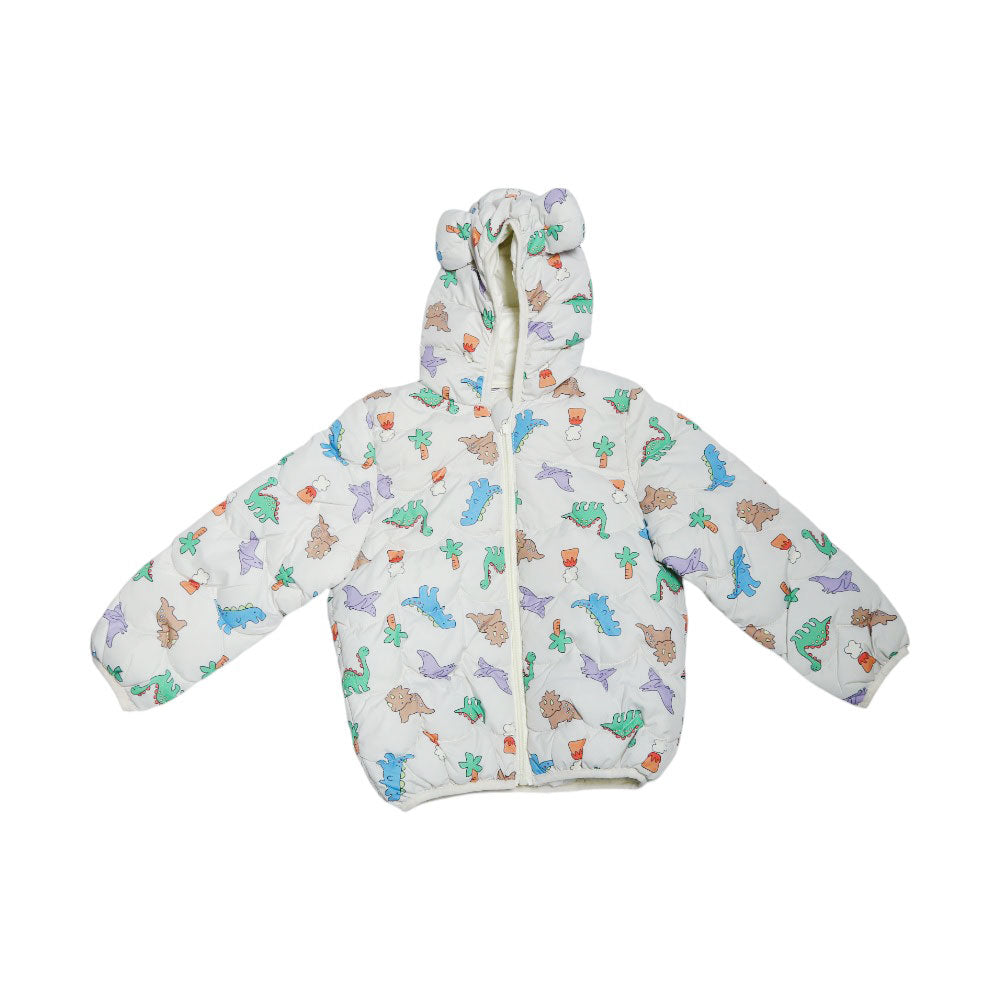 BOYS L/S PUFFER JACKET HOODED MZW-24 18-24M 62