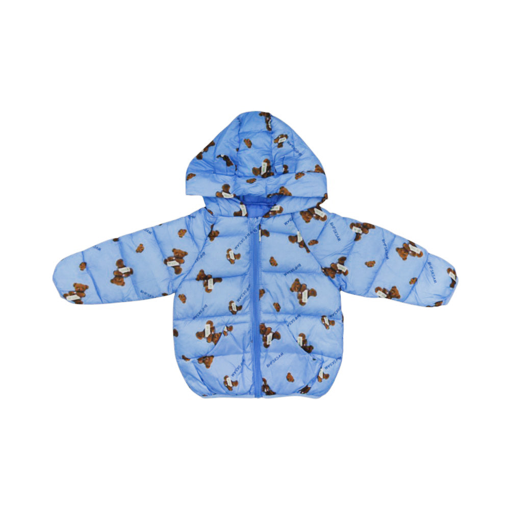 BOYS L/S PUFFER JACKET HOODED MZW-24 6-9M 63